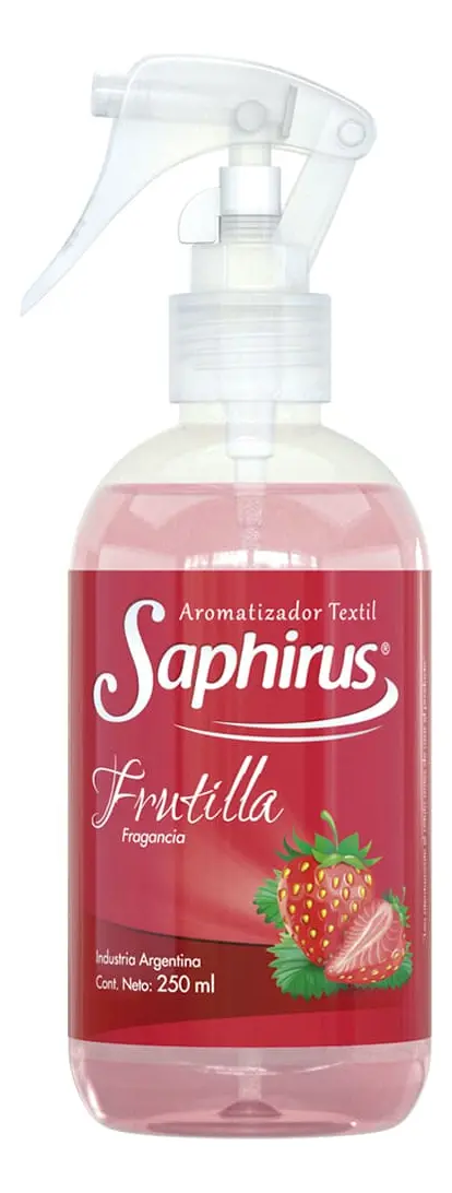 Aromatizador Textil Frutilla Saphirus 250 ml