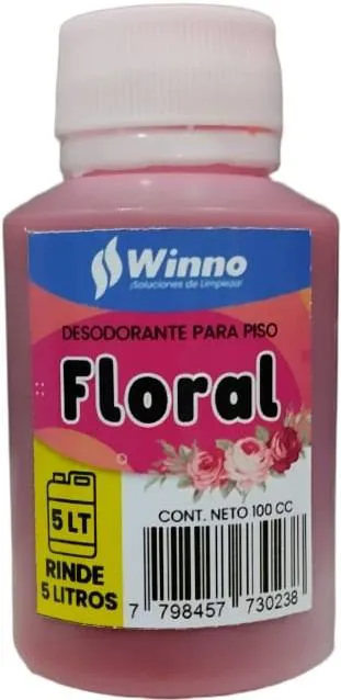 DESOD. P/PISO CONC. FLORAL WINNO X 100 CC