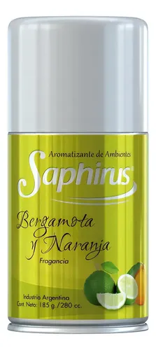 AROMATIZANTE AMB BERGAMOTA SAPHIRUS  X 280 CC