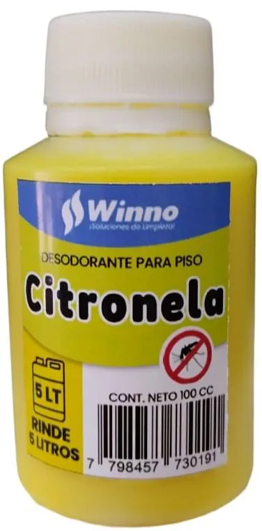 DESOD. P/PISO CONC. CITRONELLA WINNO 100 CC
