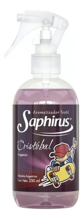 Aromatizador Textil Cristobal Saphirus 250 ml