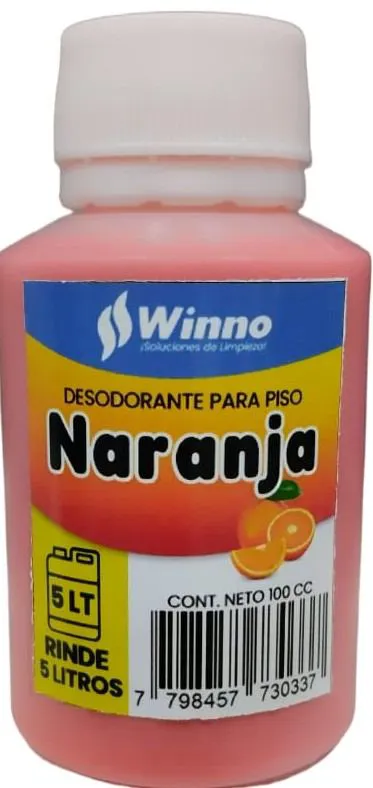DESOD. P/PISO CONC. NARANJA WINNO X 100 C