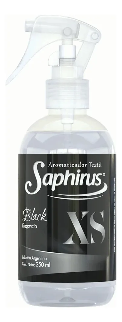Aromatizador Textil Black Saphirus 250 ml