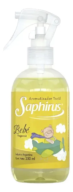 Aromatizador Textil Bebé Saphirus 250 ml