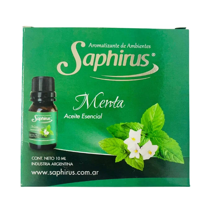ACEITE ESENCIAL MENTA SAPHIRUS X 10 ML