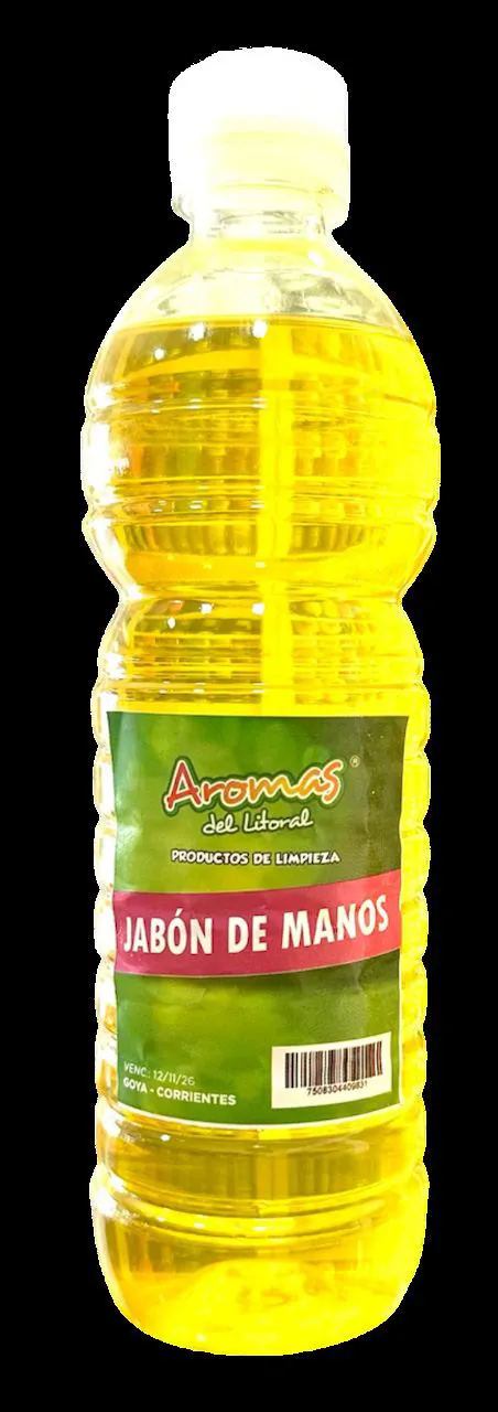 JABON LIQUIDO DE MANOS LIMON AROMAS X 500 CC