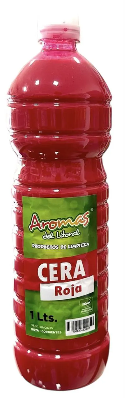 CERA ROJA AROMAS X 1 LT