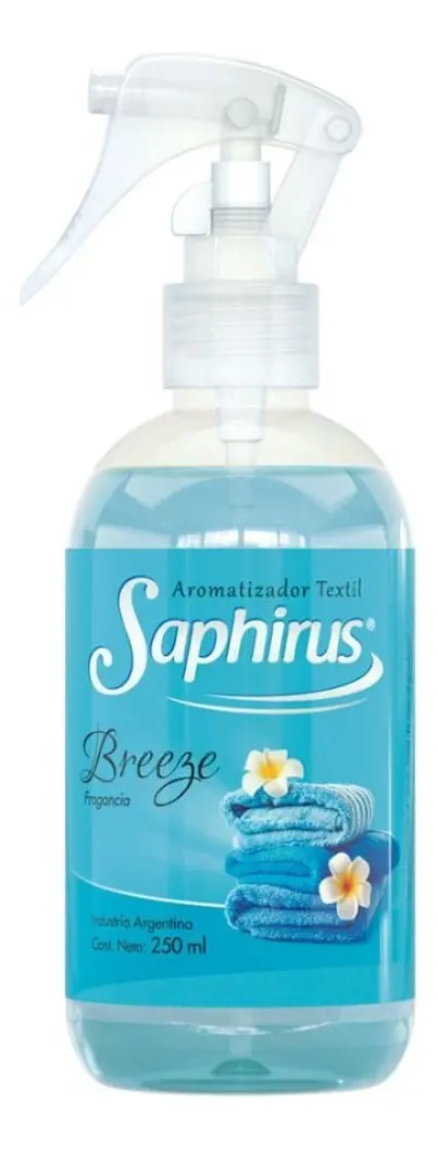 Aromatizador Textil Breeze Saphirus 250 ml