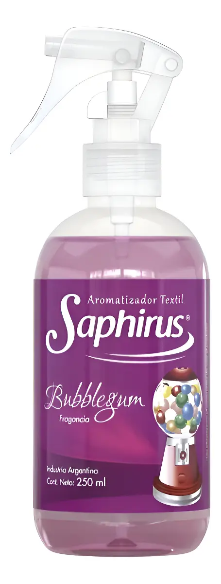 Aromatizador Textil Bubblegum Saphirus 250 ml