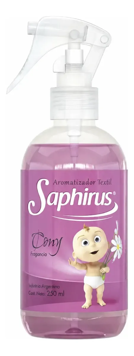 Aromatizador Textil Cony Saphirus 250 ml