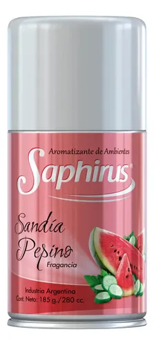AROMATIZANTE AMB SANDIA Y PEPINO SAPHIRUS  280 CC