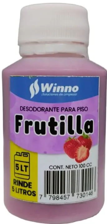 DESOD. P/PISO CONC. FRUTILLA WINNO X 100 CC