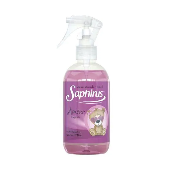 Aromatizador Textil Amour Saphirus 250 ml