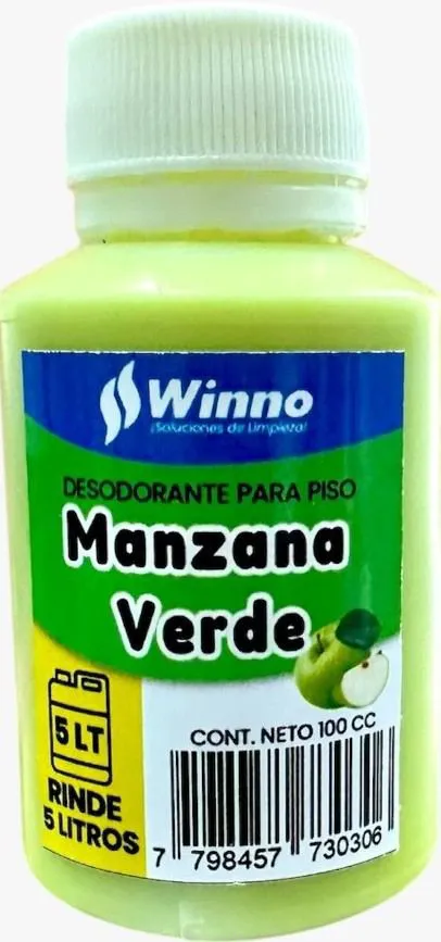 DESOD. P/PISO CONC. MANZANA VERDE WINNO 100 CC