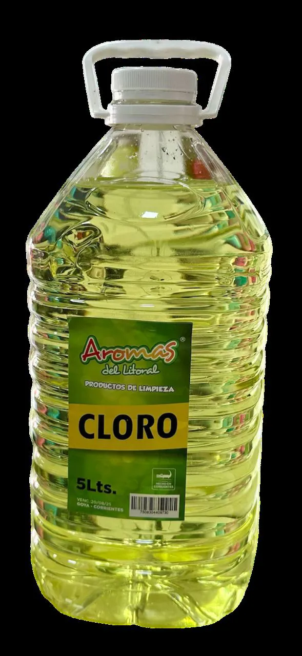 CLORO AROMAS X 5 LT