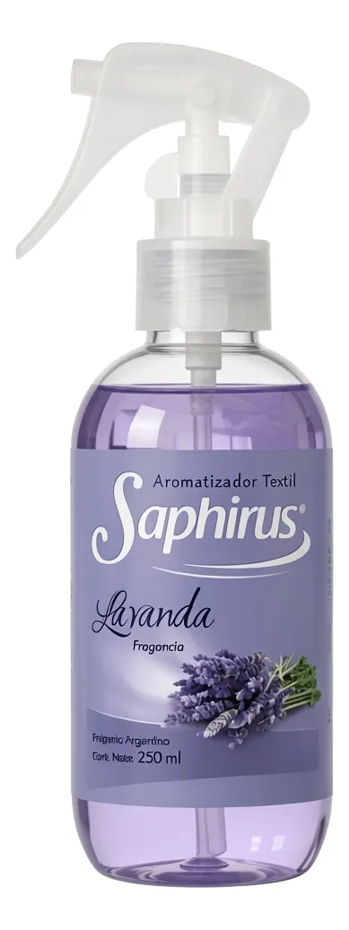 Aromatizador Textil Lavanda Saphirus 250 ml